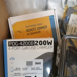 Box Of Camera, Lighting, Accessories & Batteries