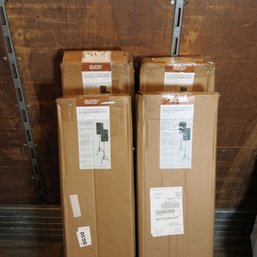 4 Pairs Of Auray Speaker Stands