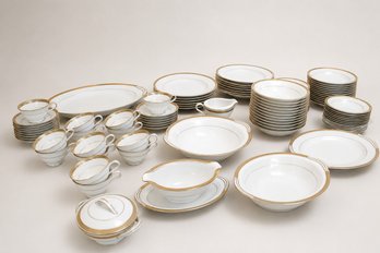 Noritake Goldwyn Pattern 6244 Fine China Service, Approx. 85 Pieces, Japan