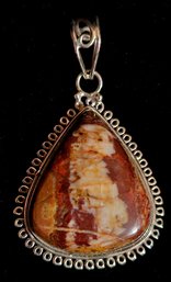 Brecciated Jasper 925 Pendant