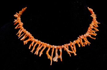 Branch Coral Necklace With Clasp