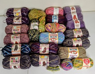 Various Blends Of Yarn Incl. Patons, Walk Away, Premier And More