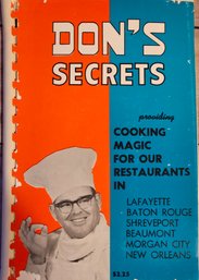 1958 Don's Secrets Cooking Magic For Our Restaurants