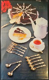 Vergoldet German Gold Plated Dessert Flatware 15 Piece
