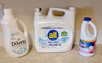 All Laundry Detergent With Fabric Softener And Bleach