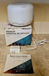 Premium Essential Oil Diffuser In Original Box And Manual (tested)