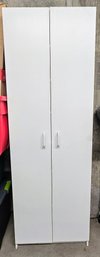 White Wooden Storage Cabinet