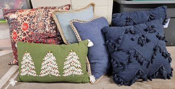 Large And Medium Throw Pillows
