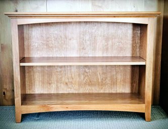 Woodley's Wittier Wood Adjustable Bookcase With Natural Finish