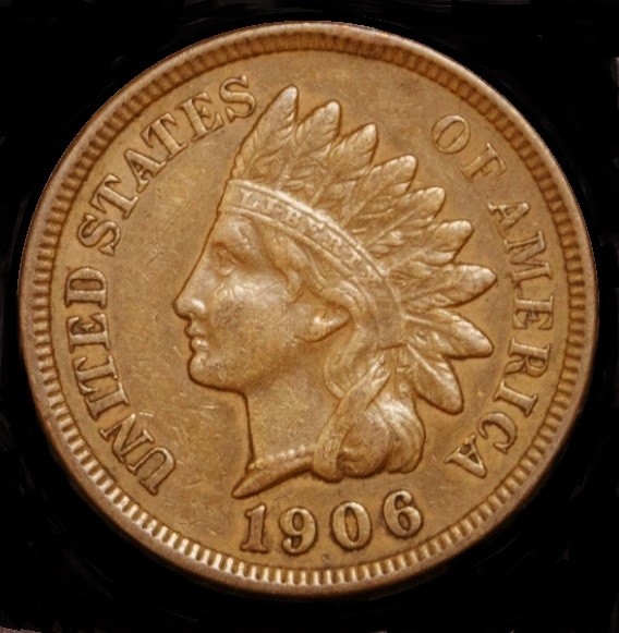 1906 Indian Cent XF PLUS Full Sharp Liberty / 4 Sharp DIAMONDS! SUPER ...