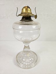 Vintage Hurricane Lamp, Base Only