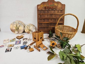 Wooden Puzzle, Wooden Calendar, Magnets Etc
