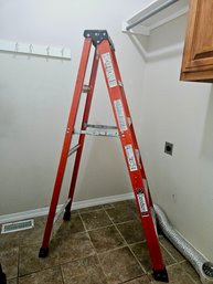 Nice Davidson Pro 6 Ft Fiberglass Ladder-300 Lb Capacity