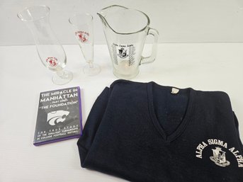 Alpha Sigma Alpha Medium Sweater, DVD On Manhattan