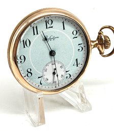 New York Standard - Perfection Pocket Watch  S/N 2097821 Gold Filled - Doesn't Run