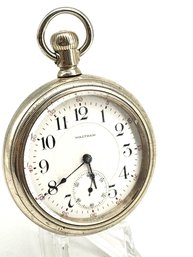 Waltham Pocket Watch Railroad Grade 21 Jewels  S/N 14126294  Runs