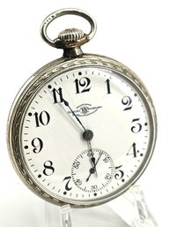 Ball Official RR Standard Pocket Watch 17 Jewels S/n B209228  Runs