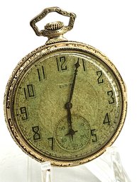 Elgin Pocket Watch  1 3/4' 17 Jewels S/n 28069675  Doesn't Run