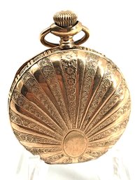 Waltham Pocket Watch 1 3/8' S/n 8751640 Gold Filled - Doesn't Run