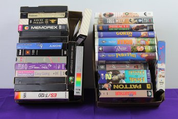 Variety Of VHS Movies, Some Disney