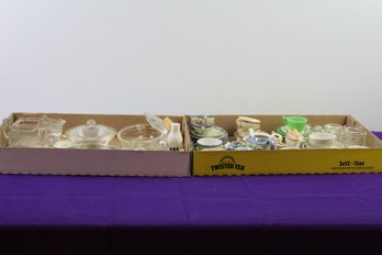 Mini Tea And Saucer Sets, Glasses, Miscellaneous