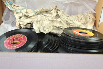 Large Collection Of 45 Records