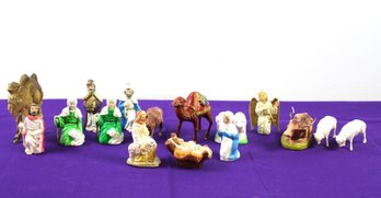 Plastic Nativity Set