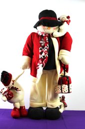 Snowman Decoration 33-in Tall