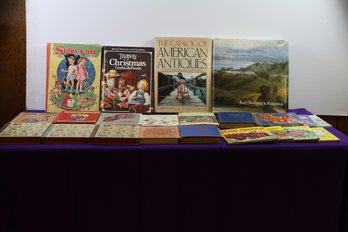 Seven Little Golden Books, Fire Engines, Collection Of Old Books