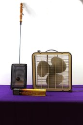 Edison Box Fan, Open Fire Popcorn Cooker, Fan 15 X 15