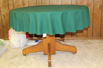 Round Wood Table 42 Inch Diameter