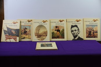 6 American Heritage Books, One On Kennedy's Death