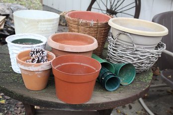 Variety Of Flower Pots- 8