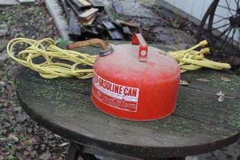 Gas Can And Extension Cord