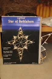 Lighted Star Of Bethlehem