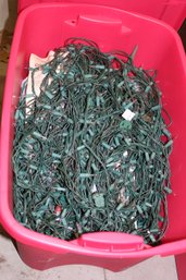 Redtub # 1 With Numerous Christmas Lights