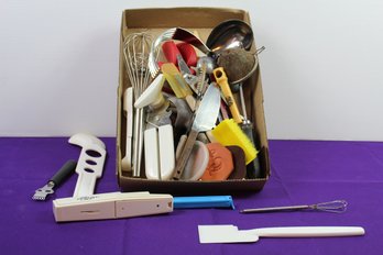 Box Of Kitchen Utensils