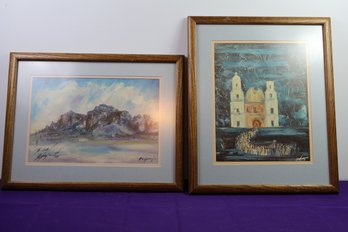 Two Framed Prints