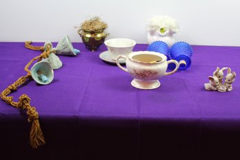 Ceramic Wind Chime Degrazia, Cup And Saucer, Miscellaneous