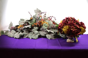 Two Floral Arrangements