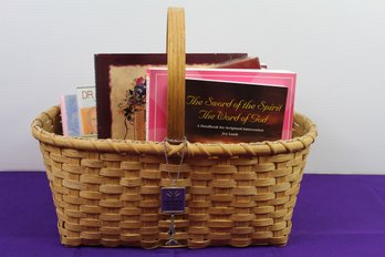 Basket With Assortment Of Books