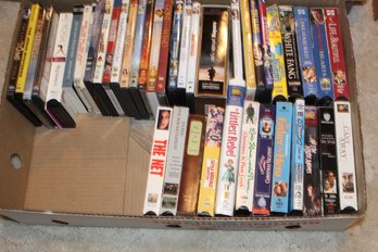 Nice Collection Of DVDs And VHS