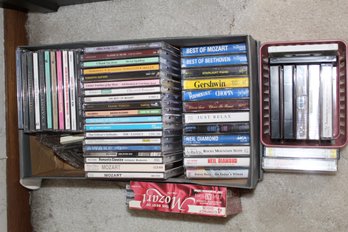 Box Of Music CDs And Cassettes