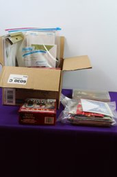 Box Of Christmas Stationery And Cards