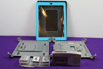 IPad Flip Case, OtterBox, GE Mini Recorder With Seven Cassettes