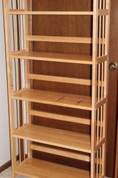 Five Shelf Wooden Shelf