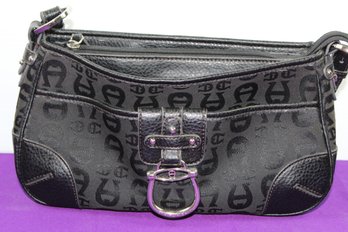 Etienne Aigner Black Handbag