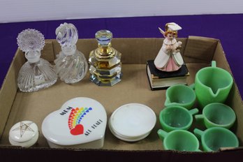 Small Green Cups And Pitcher, Miscellaneous