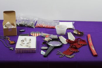 Jewelry Making Supplies, Mini Japanese Sword