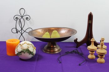 Copper Bowl, Candles, Miscellaneous